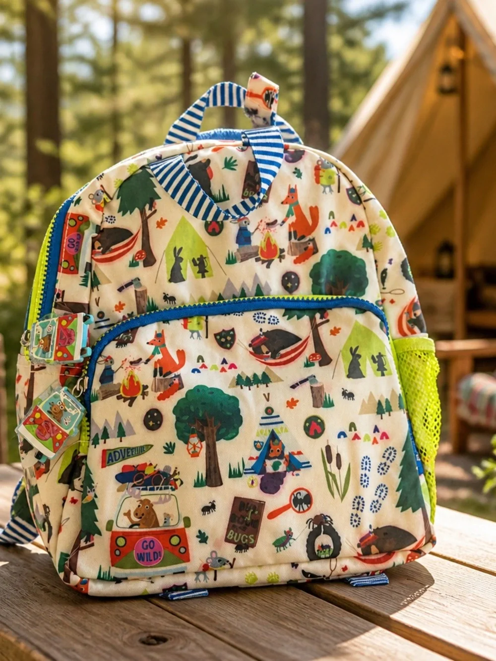 Floss & Rock Toddler Adventure Design with Adjustable Straps & Chest Buckle NWT